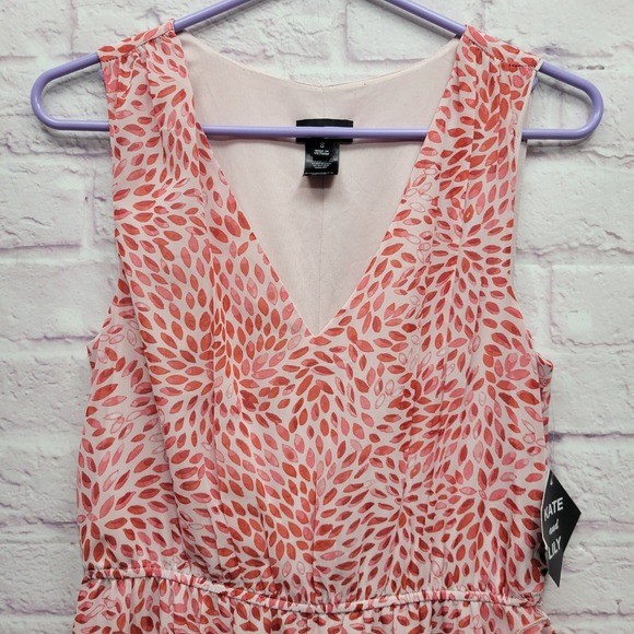 NEW Kate and Lily Sleeveless Ruffle Dress‎ Size 8 Chiffon Lined Boho Cottage - Picture 2 of 7